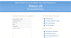 Desktop Screenshot of france.ch